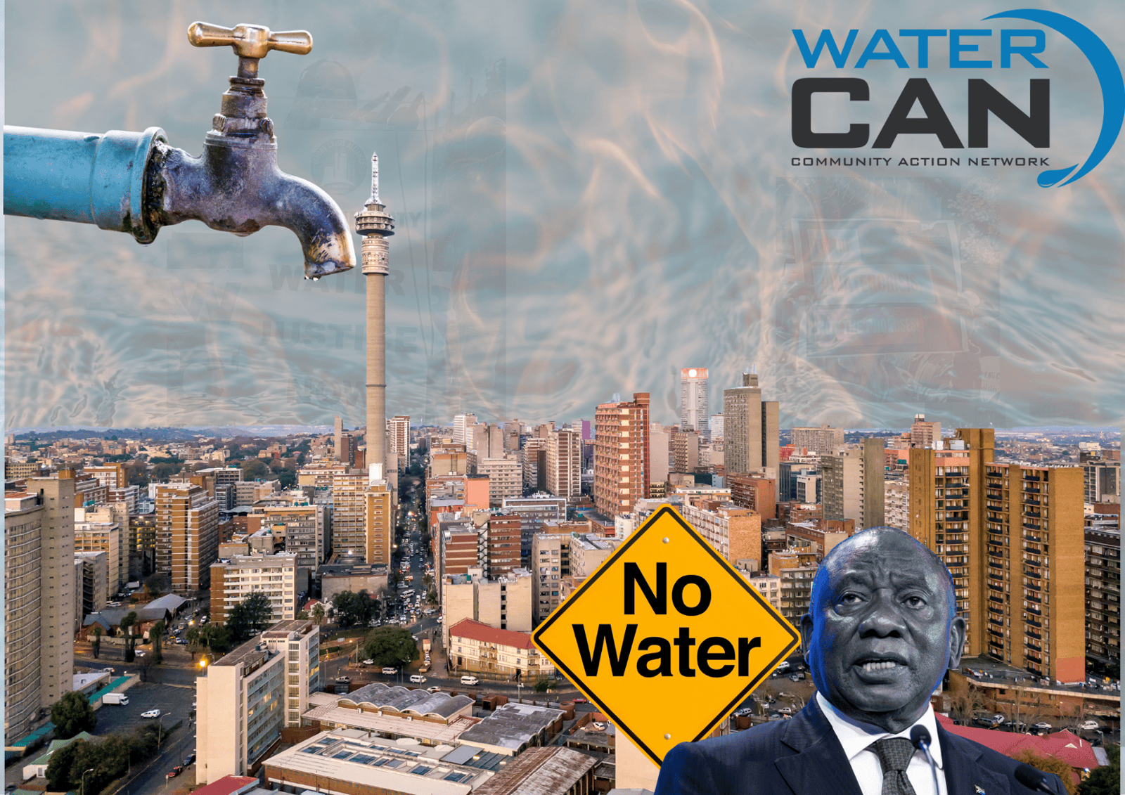 WaterCAN welcomes Presidency’s recognition of Joburg crisis; demands disaster declaration